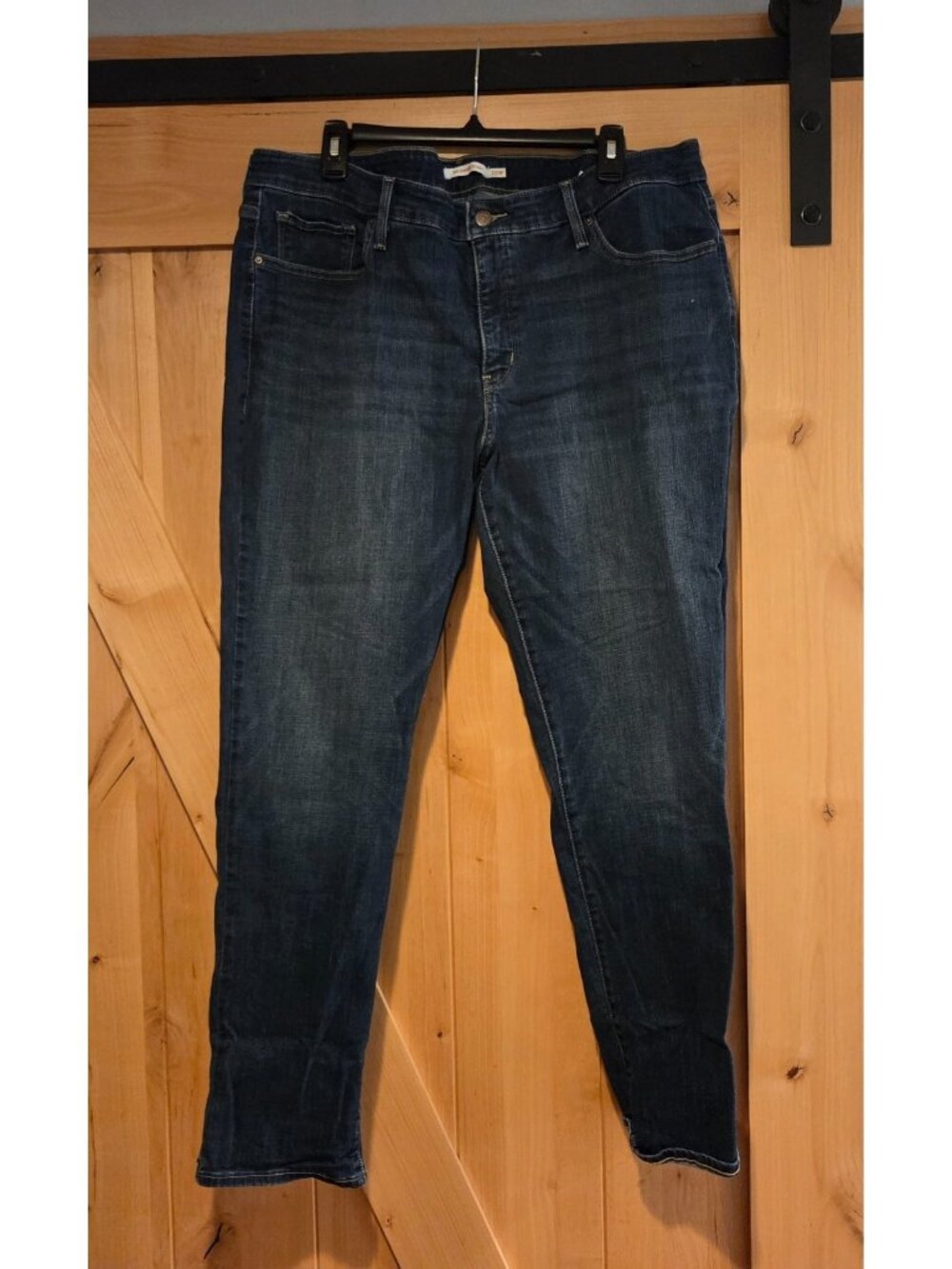 Levi's Women's Size 22W 311 Shaping Skinny Jeans Blue 38x30